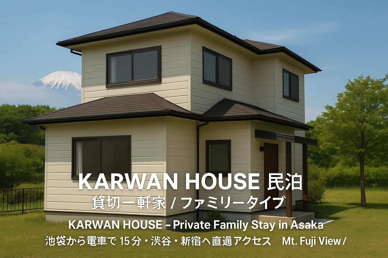 民泊経営（KARWAN HOUSE）